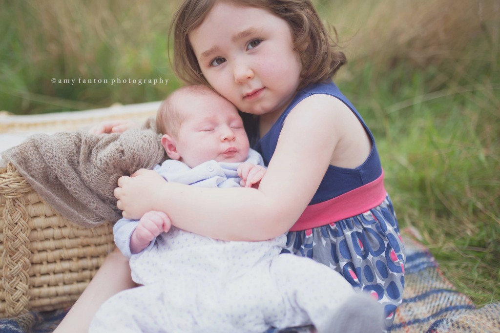 Toddler and Newborn Photography
